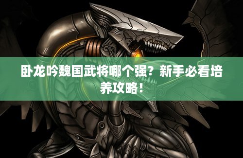 卧龙吟魏国武将哪个强？新手必看培养攻略！