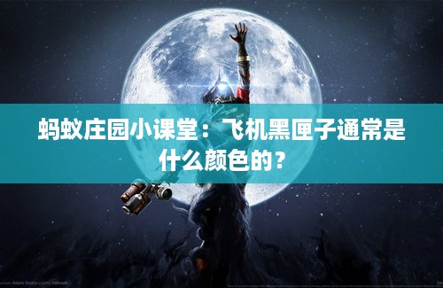 蚂蚁庄园小课堂：飞机黑匣子通常是什么颜色的？