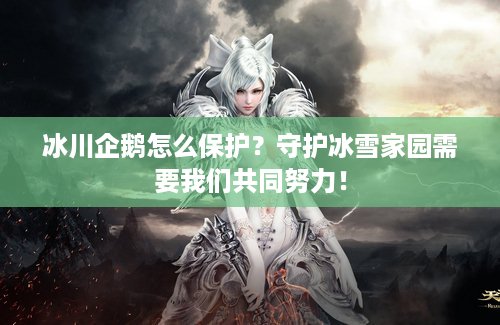 冰川企鹅怎么保护？守护冰雪家园需要我们共同努力！