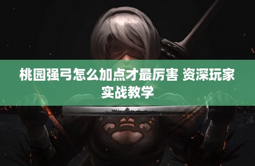 桃园强弓怎么加点才最厉害 资深玩家实战教学