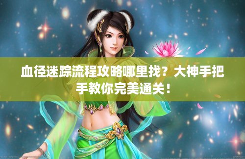 血径迷踪流程攻略哪里找？大神手把手教你完美通关！