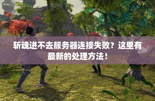 斩魂进不去服务器连接失败？这里有最新的处理方法！